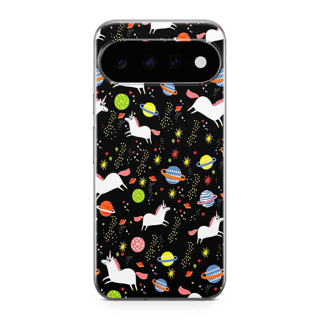 Space Unicorn Pattern Google Pixel 11 Case