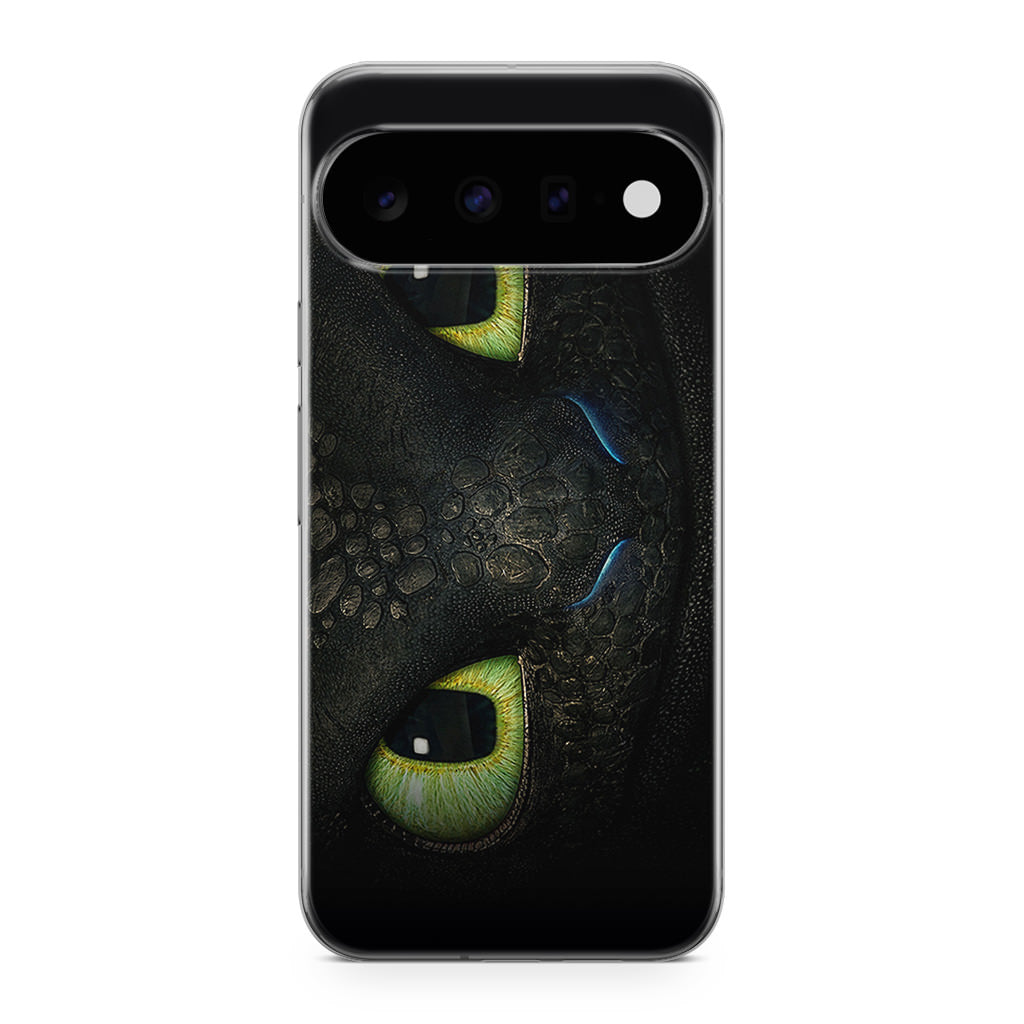 Toothless Dragon Eyes Close Up Google Pixel 11 Case