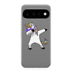 Unicorn Dabbing Grey Google Pixel 11 Case