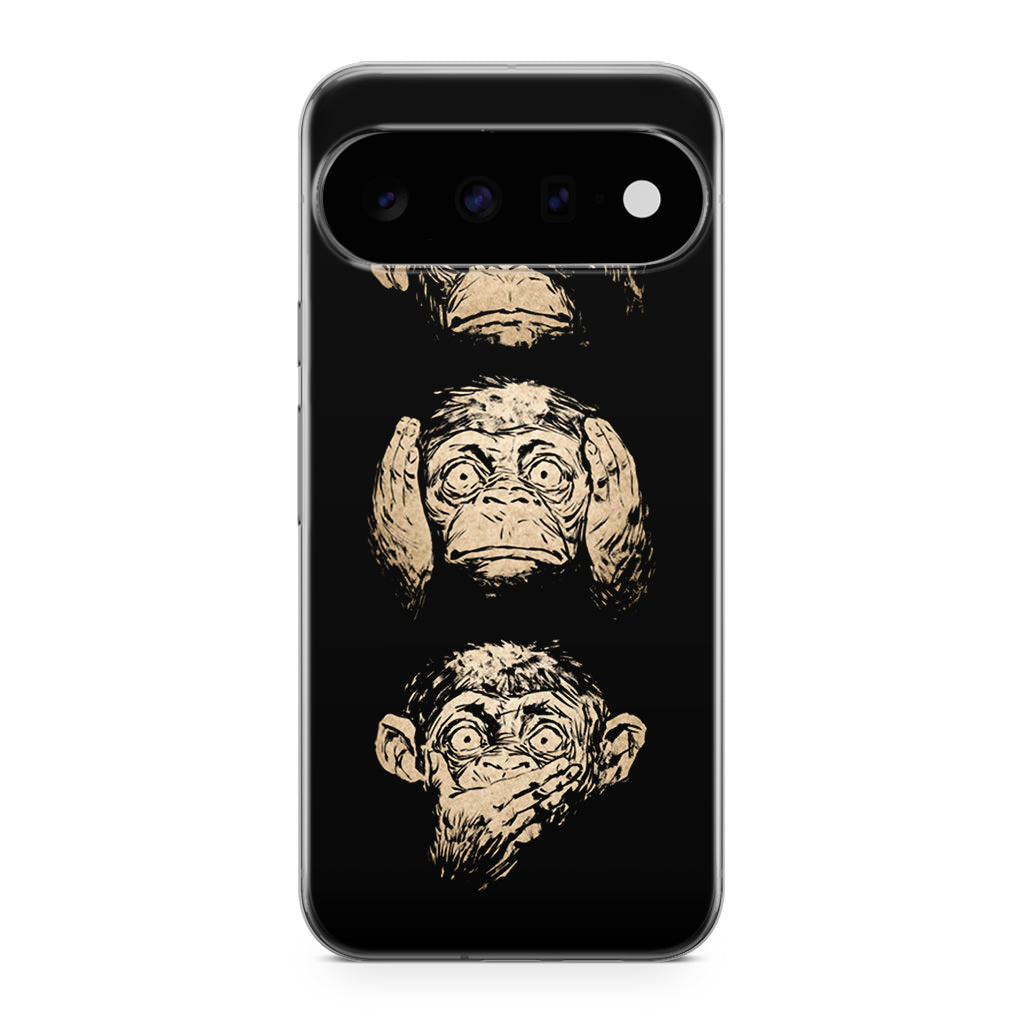 3 Wise Monkey Google Pixel 11 Case