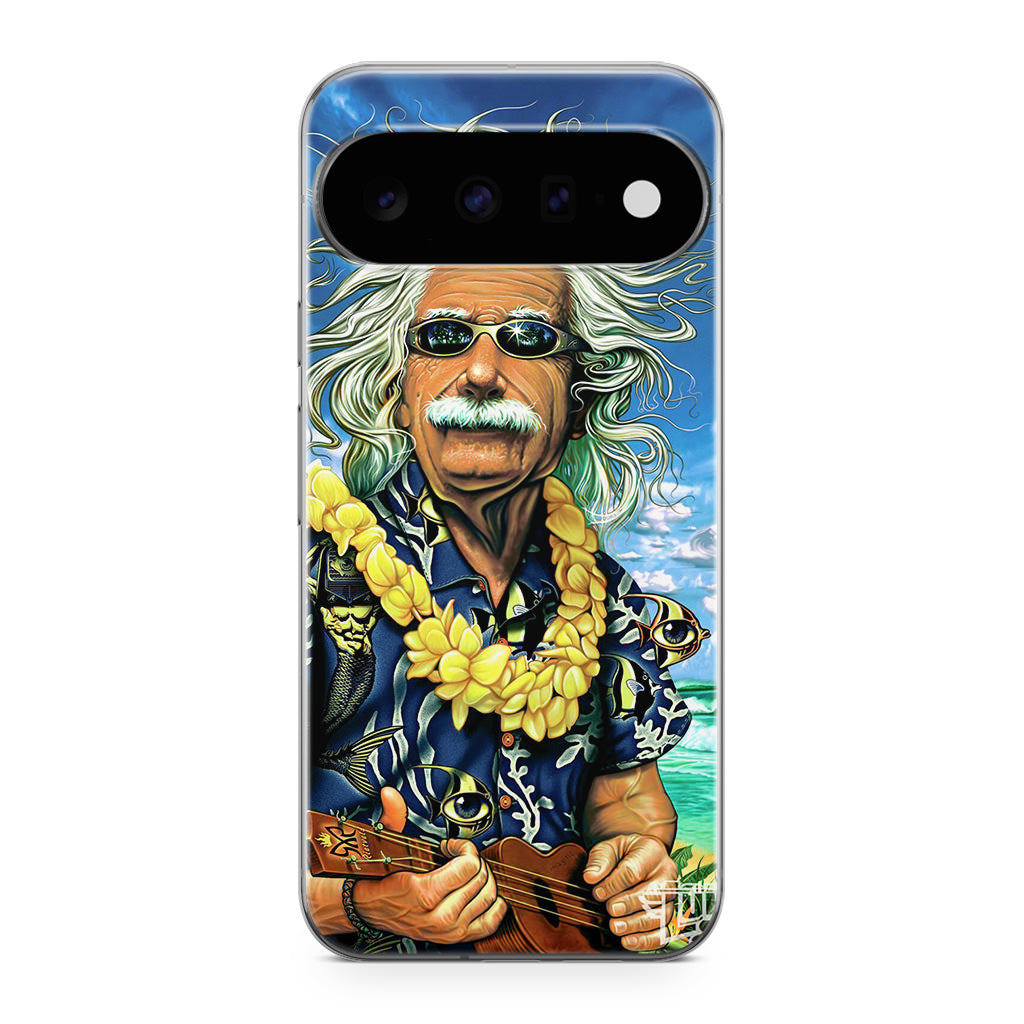 Albert Enstein On Vacation Google Pixel 11 Case