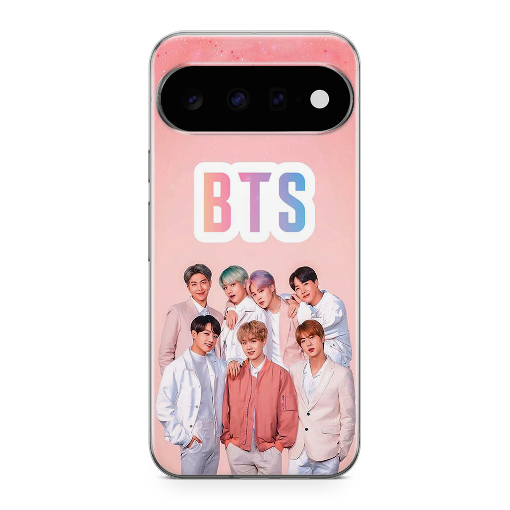 BTS Member in Pink Google Pixel 11 Case
