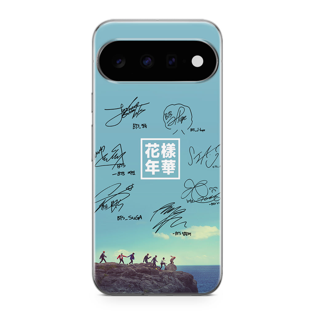 BTS Signature Google Pixel 11 Case
