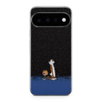Calvin and Hobbes Space Google Pixel 11 Case