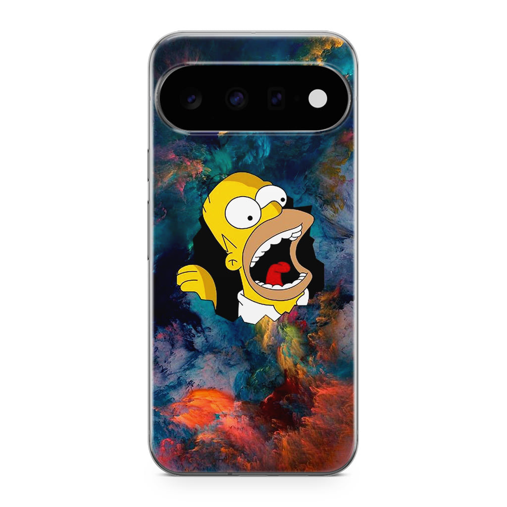 Homer Behind The Black Hole Google Pixel 11 Case