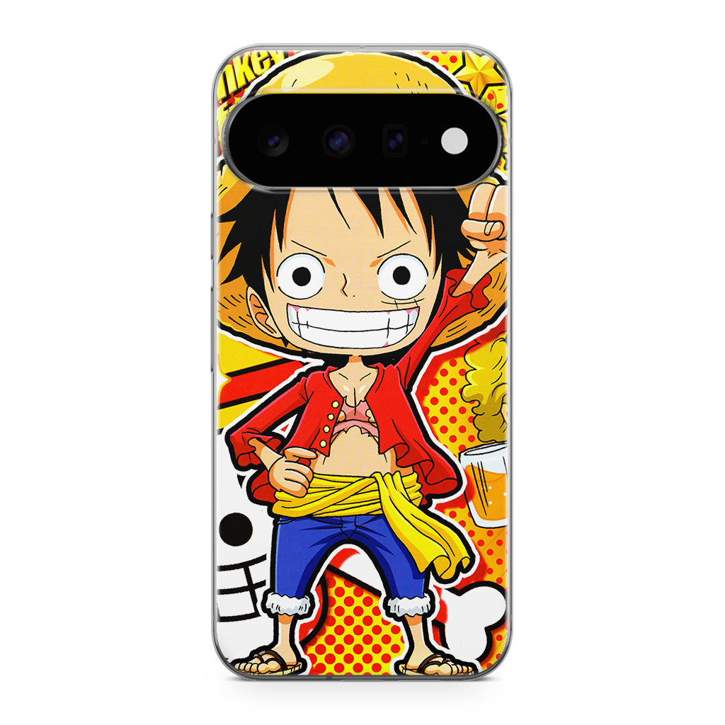 One Piece Cute Luffy Google Pixel 11 Case