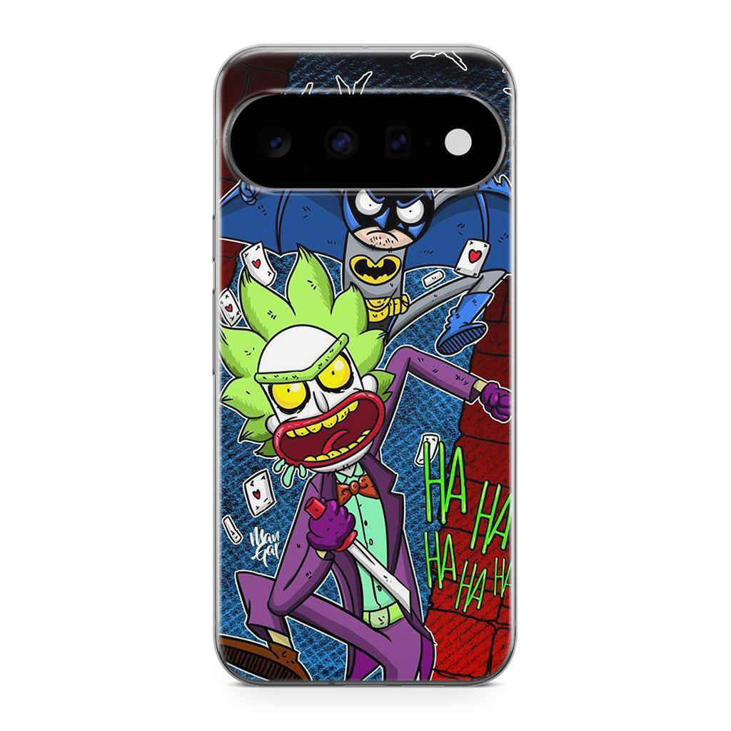 Rick And Morty Bat And Joker Clown Google Pixel 11 Case