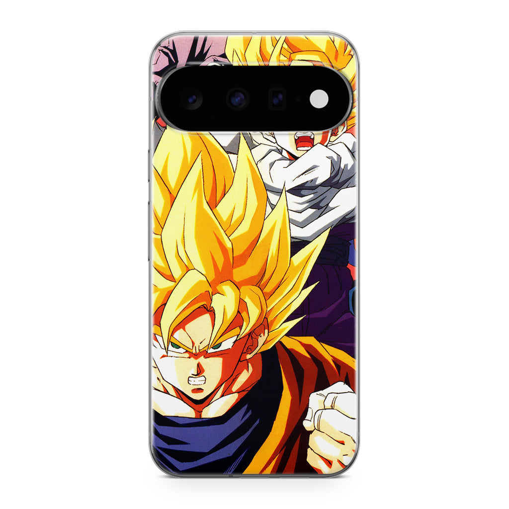 Super Saiyan Goku And Gohan Google Pixel 11 Case