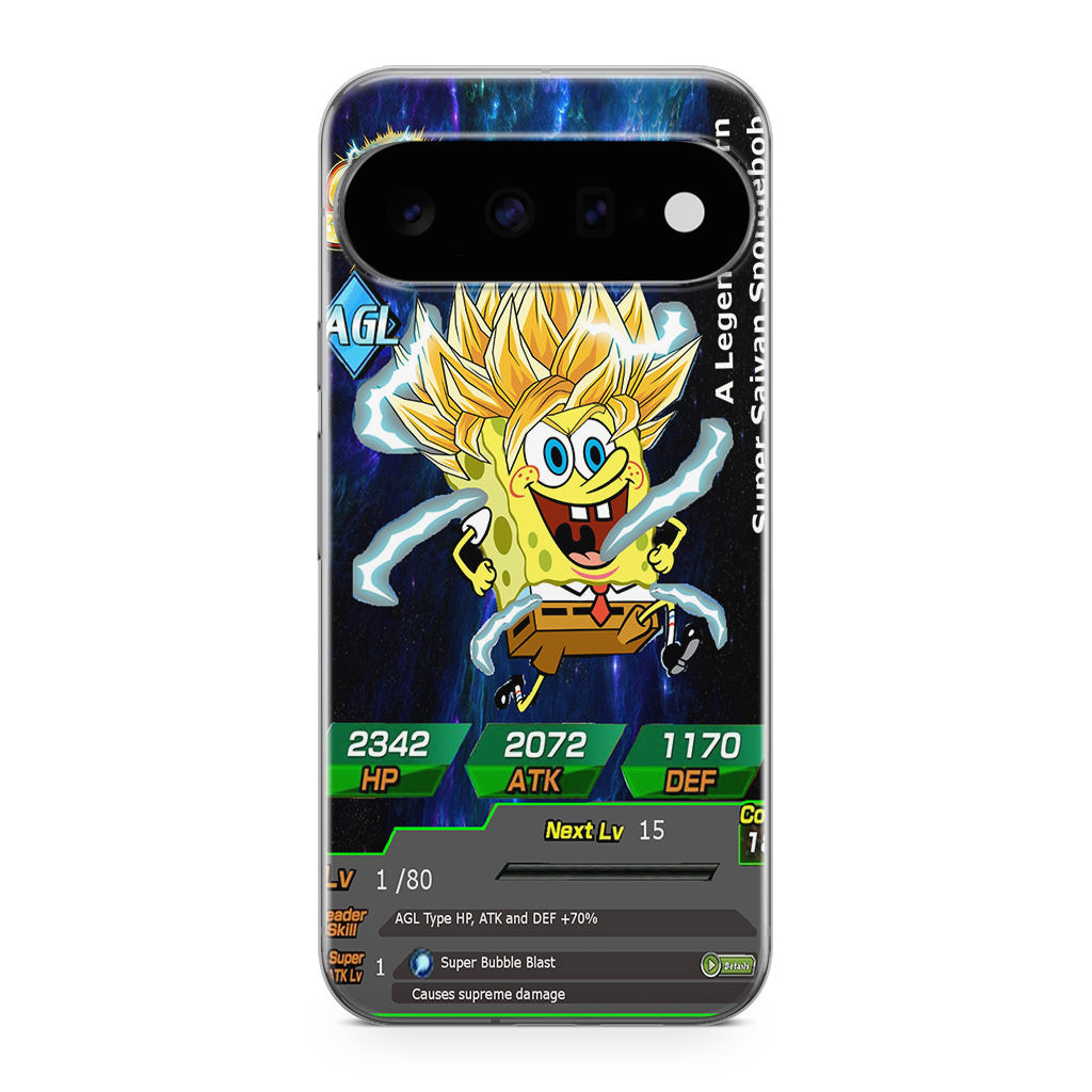 Super Saiyan Spongebob Card Google Pixel 11 Case