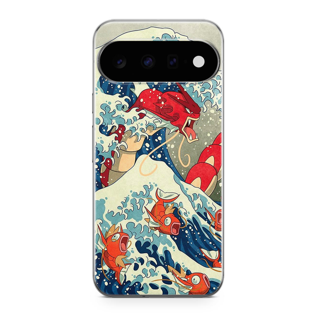 The Great Wave Of Gyarados Google Pixel 11 Case