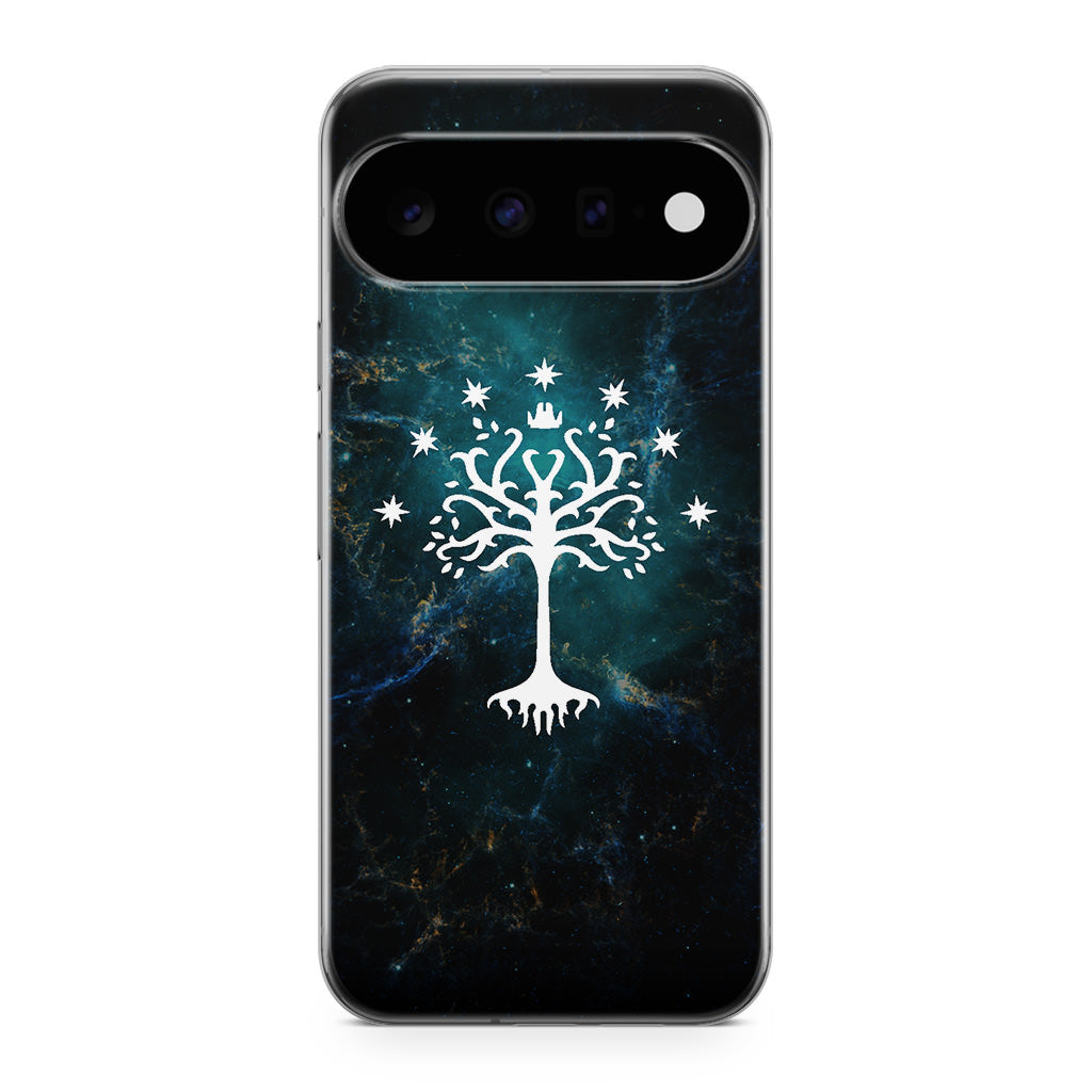 White Tree Of Gondor In Space Nebula Google Pixel 11 Case