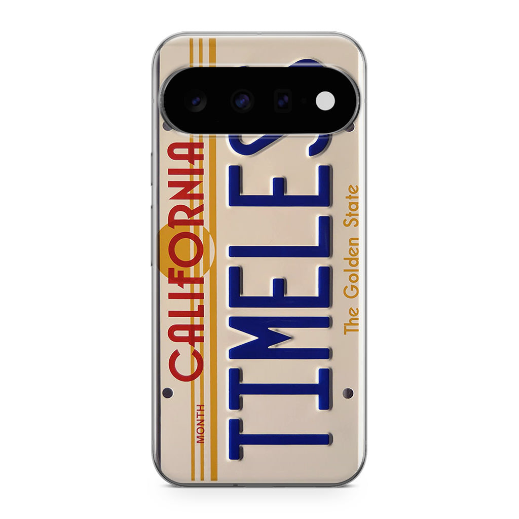 Back to the Future License Plate Timeless Google Pixel 11 Case
