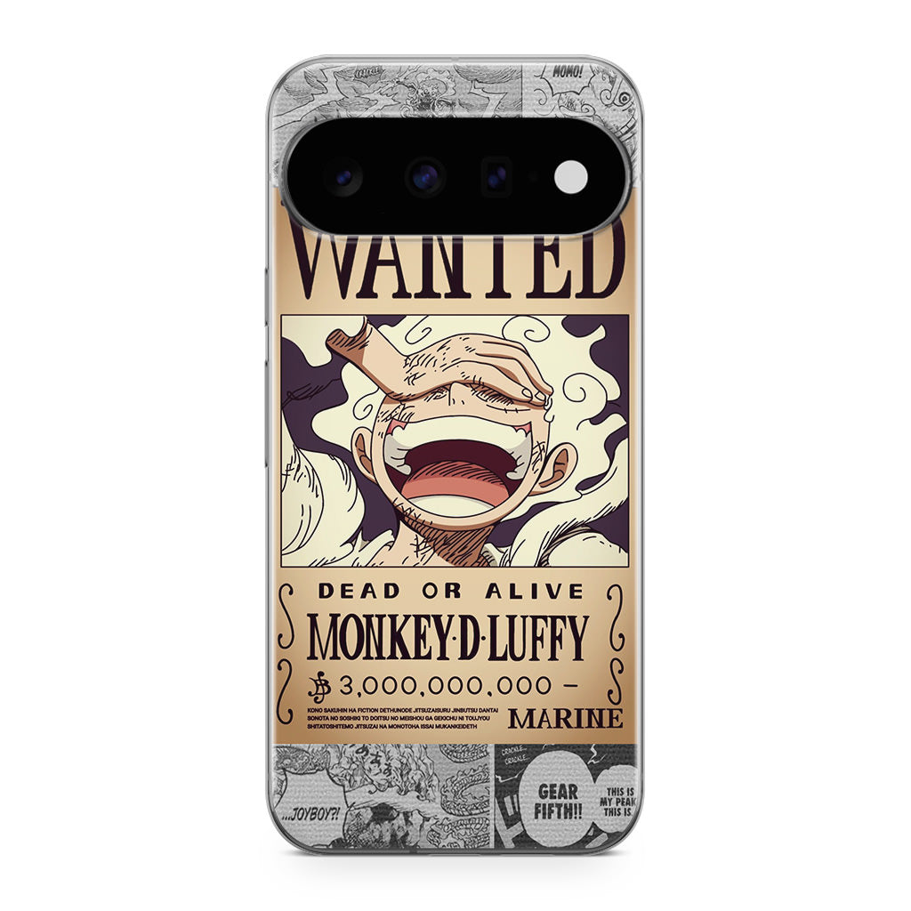 Gear 5 Wanted Poster Google Pixel 11 Case