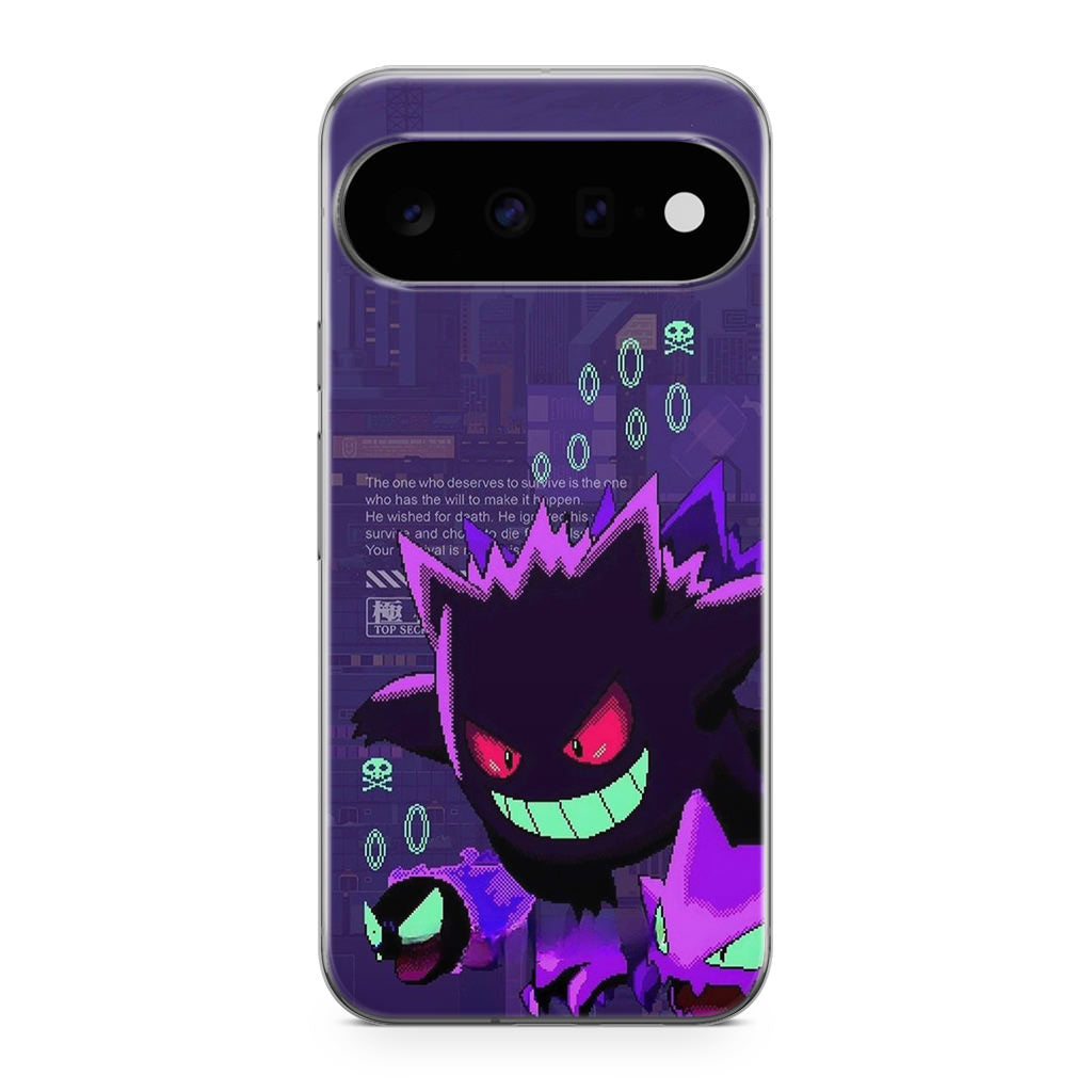 Gengar Pixel Art Google Pixel 11 Case