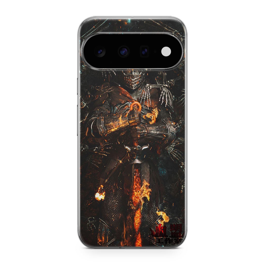 Ember King Warden Cursed Flame Google Pixel 11 Case