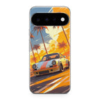Turbo Dreams in Neon Palms Google Pixel 11 Case