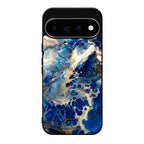 Abstract Golden Blue Paint Art Google Pixel 11 Pro / Pixel 11 Pro XL Case