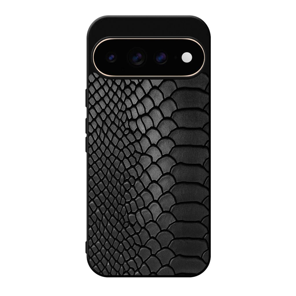 Black Snake Skin Texture Google Pixel 11 Pro / Pixel 11 Pro XL Case