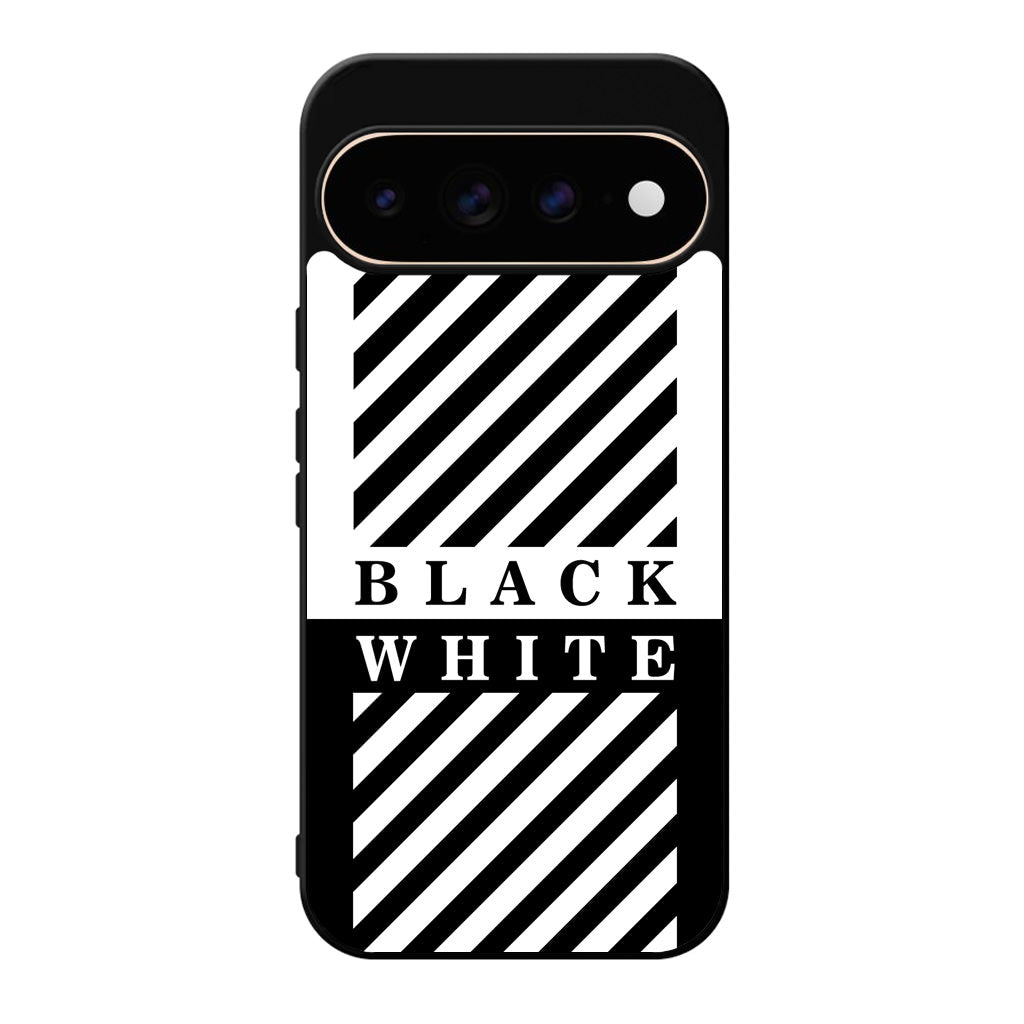 Black White Stripes Google Pixel 11 Pro / Pixel 11 Pro XL Case