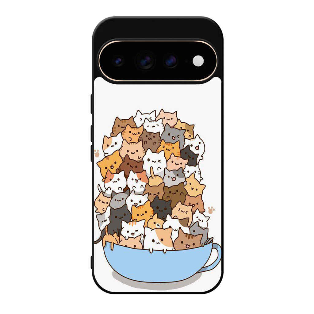 Cats on A Bowl Google Pixel 11 Pro / Pixel 11 Pro XL Case