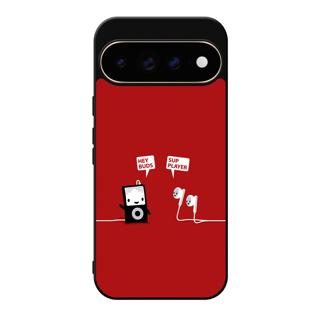 Funny Music Headphones Player Buds Google Pixel 11 Pro / Pixel 11 Pro XL Case