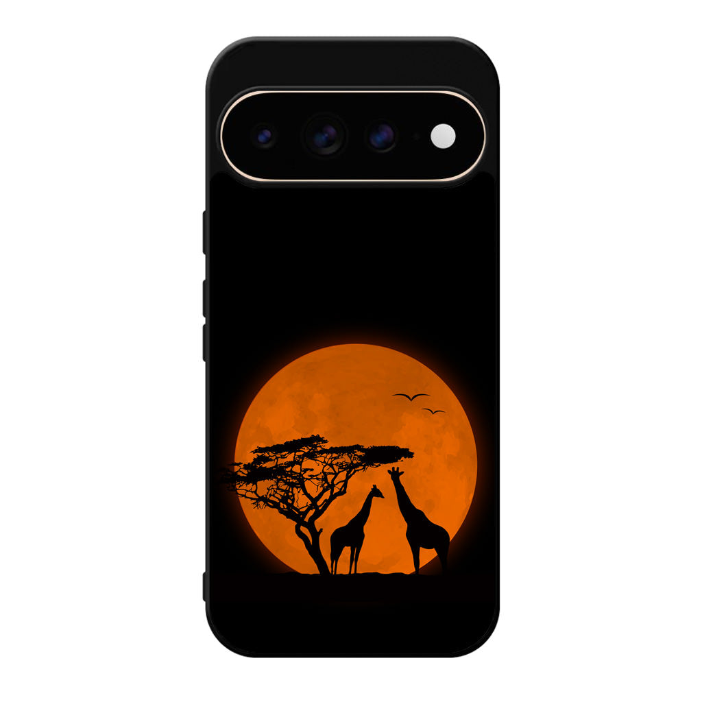 Giraffes Silhouette Google Pixel 11 Pro / Pixel 11 Pro XL Case