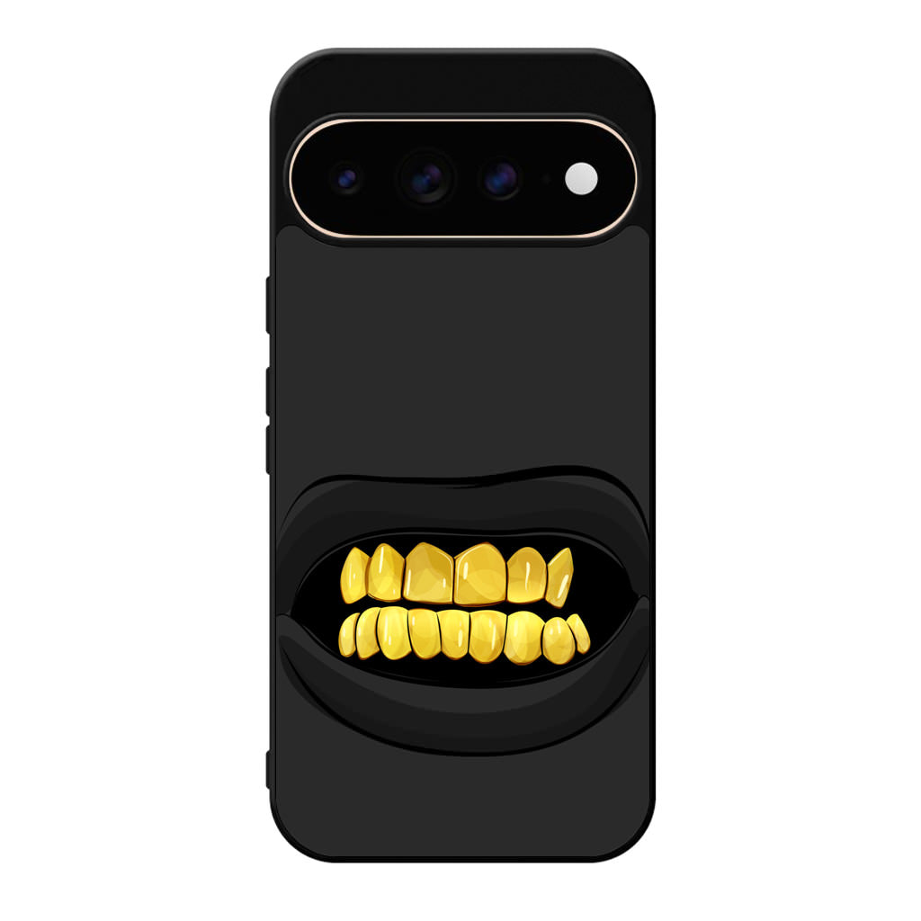 Gold Grillz Google Pixel 11 Pro / Pixel 11 Pro XL Case