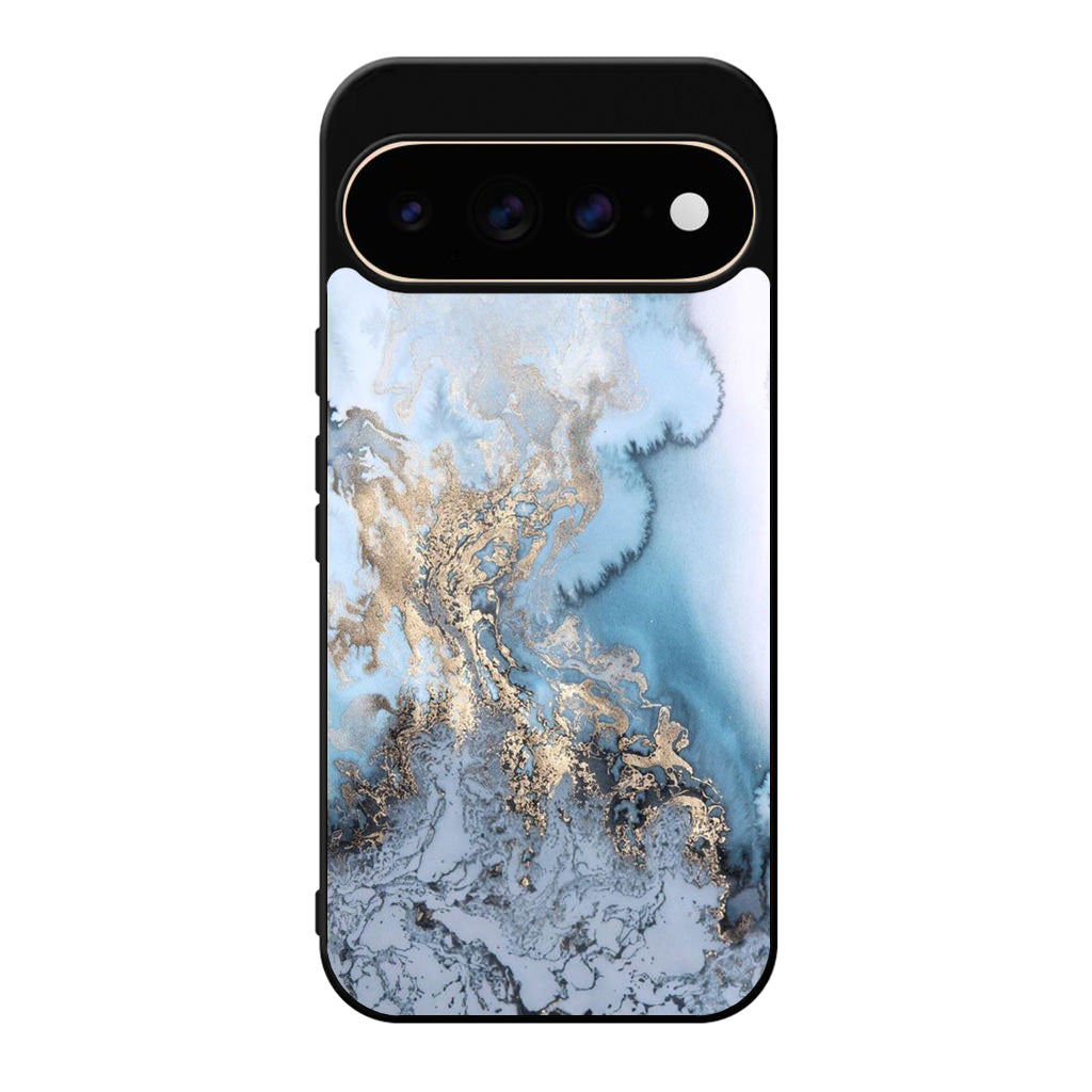 Golden Azure Marble Google Pixel 11 Pro / Pixel 11 Pro XL Case