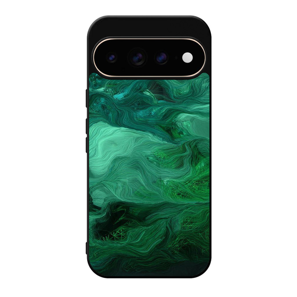 Green Abstract Art Google Pixel 11 Pro / Pixel 11 Pro XL Case