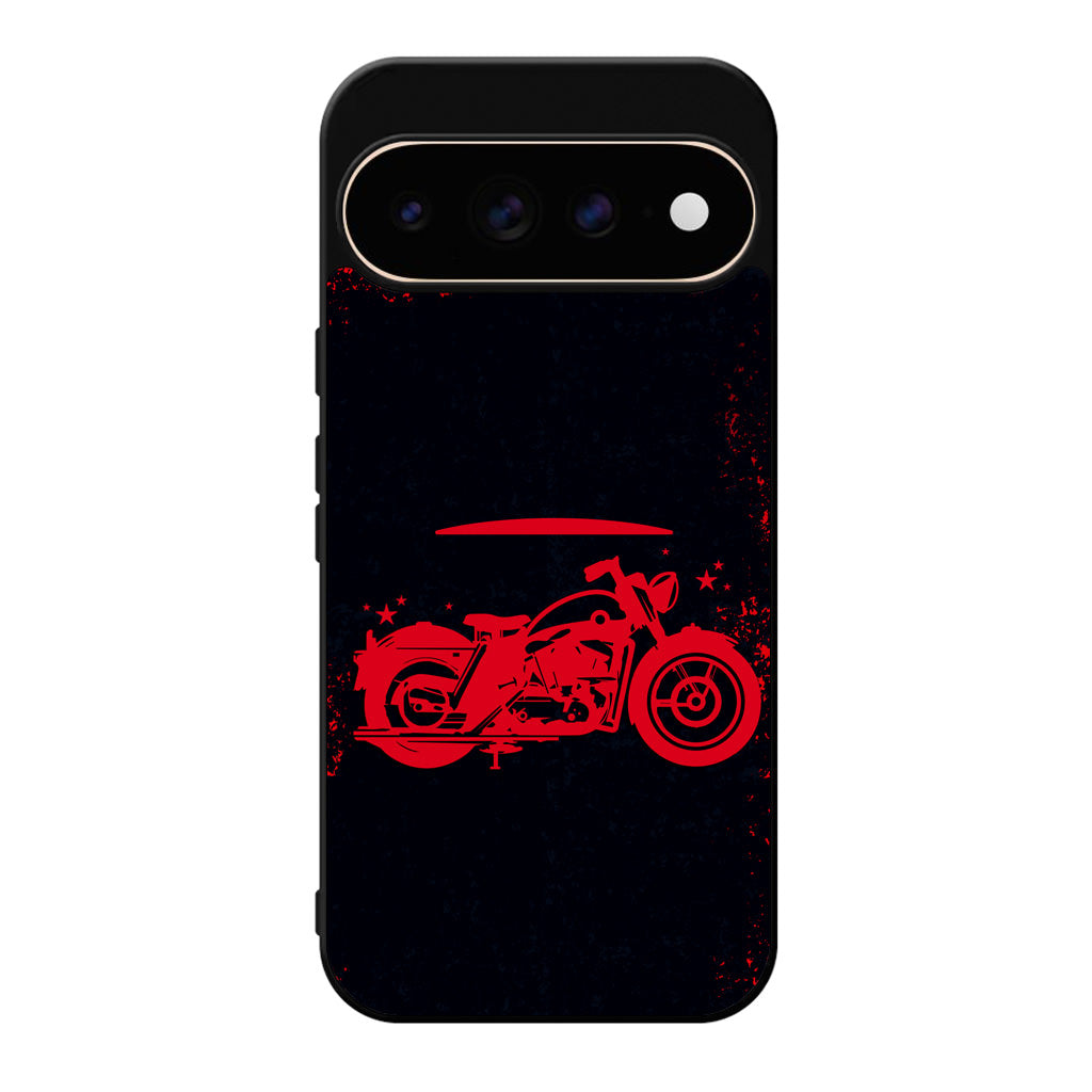 Motorcycle Red Art Google Pixel 11 Pro / Pixel 11 Pro XL Case