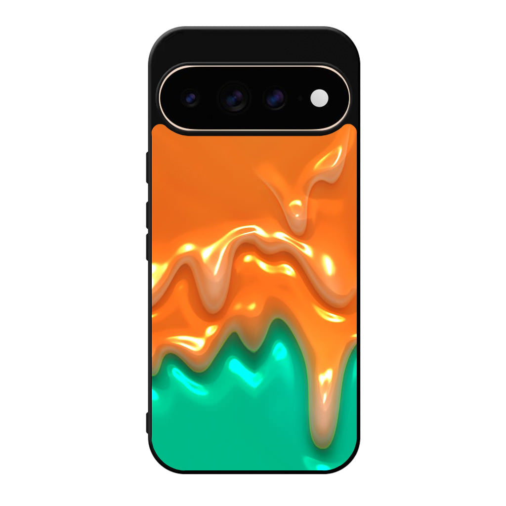Orange Paint Dripping Google Pixel 11 Pro / Pixel 11 Pro XL Case