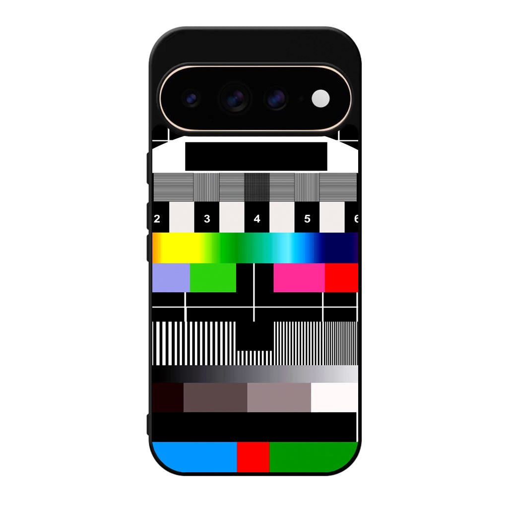 Scheme Pause TV Colorful Mesh Google Pixel 11 Pro / Pixel 11 Pro XL Case