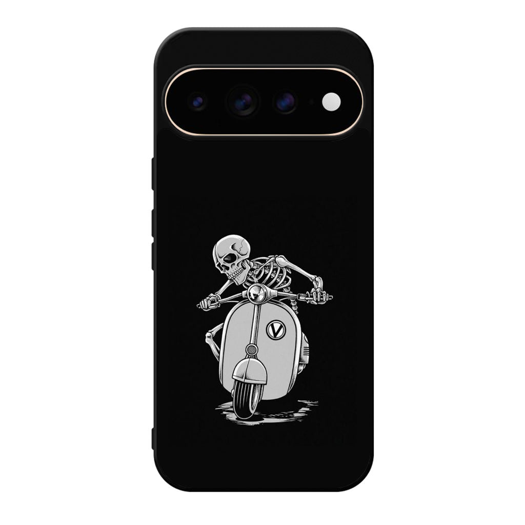 Skeleton Rides Scooter Google Pixel 11 Pro / Pixel 11 Pro XL Case