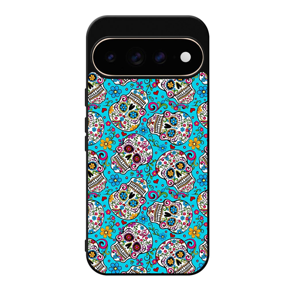 Skull Floral Sugar Google Pixel 11 Pro / Pixel 11 Pro XL Case