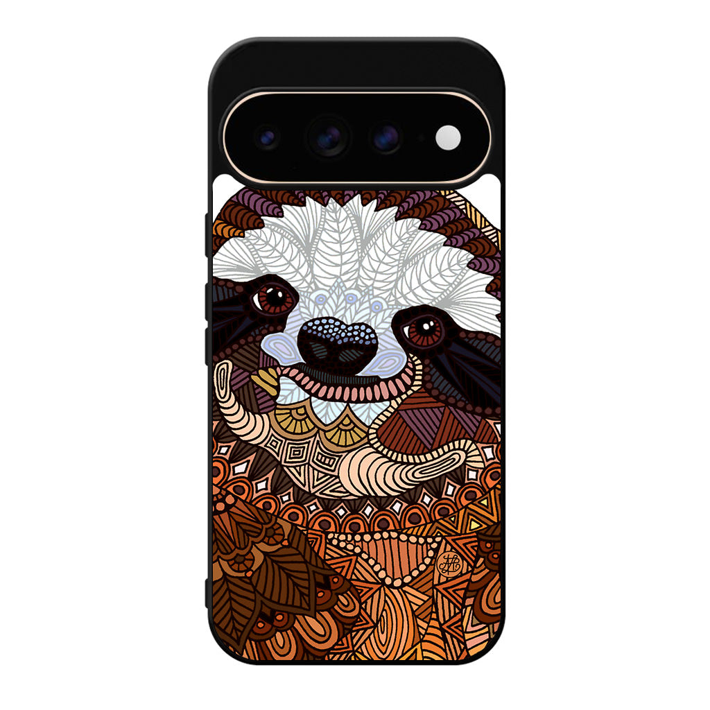 Sloth Ethnic Pattern Google Pixel 11 Pro / Pixel 11 Pro XL Case