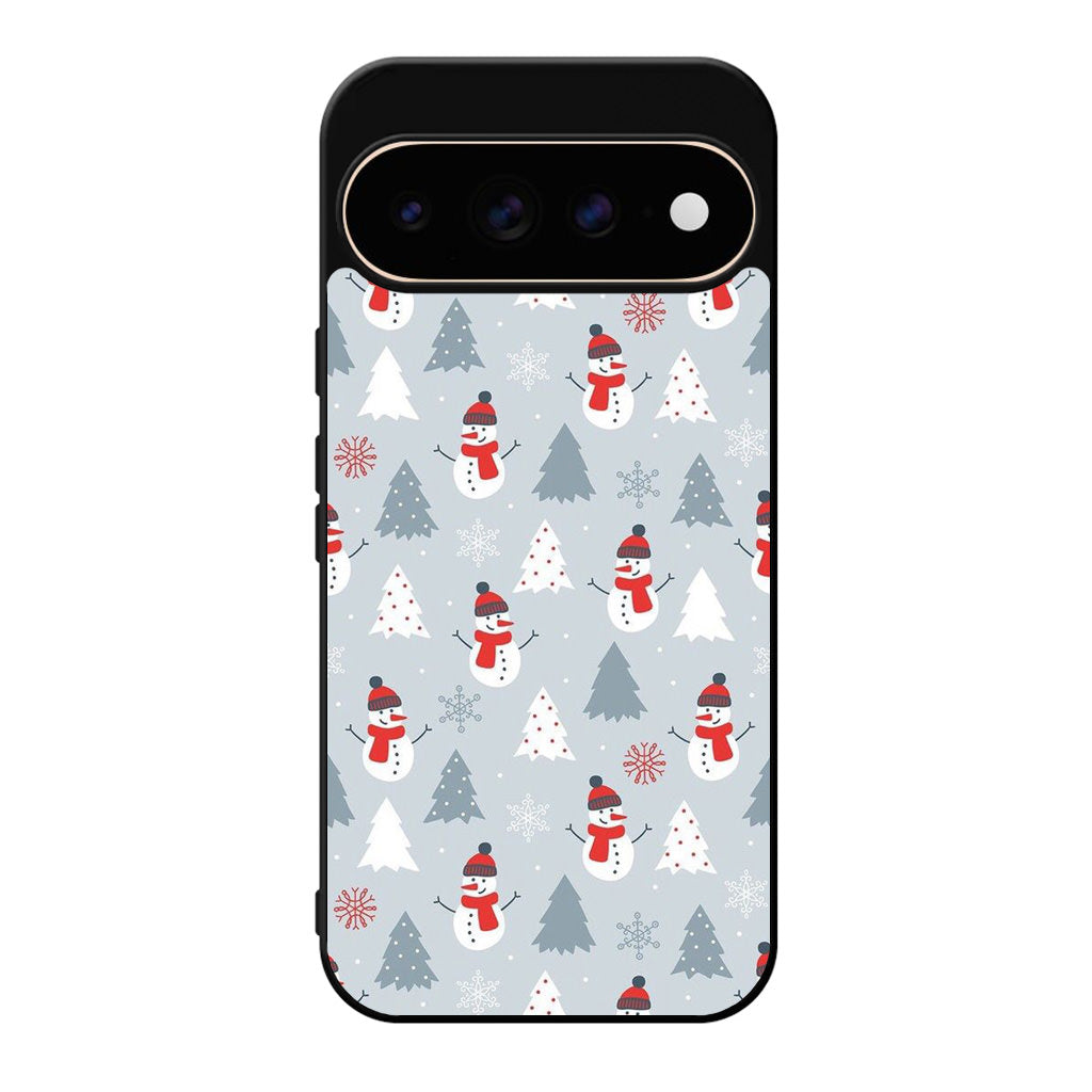 Snowmans Pattern Google Pixel 11 Pro / Pixel 11 Pro XL Case