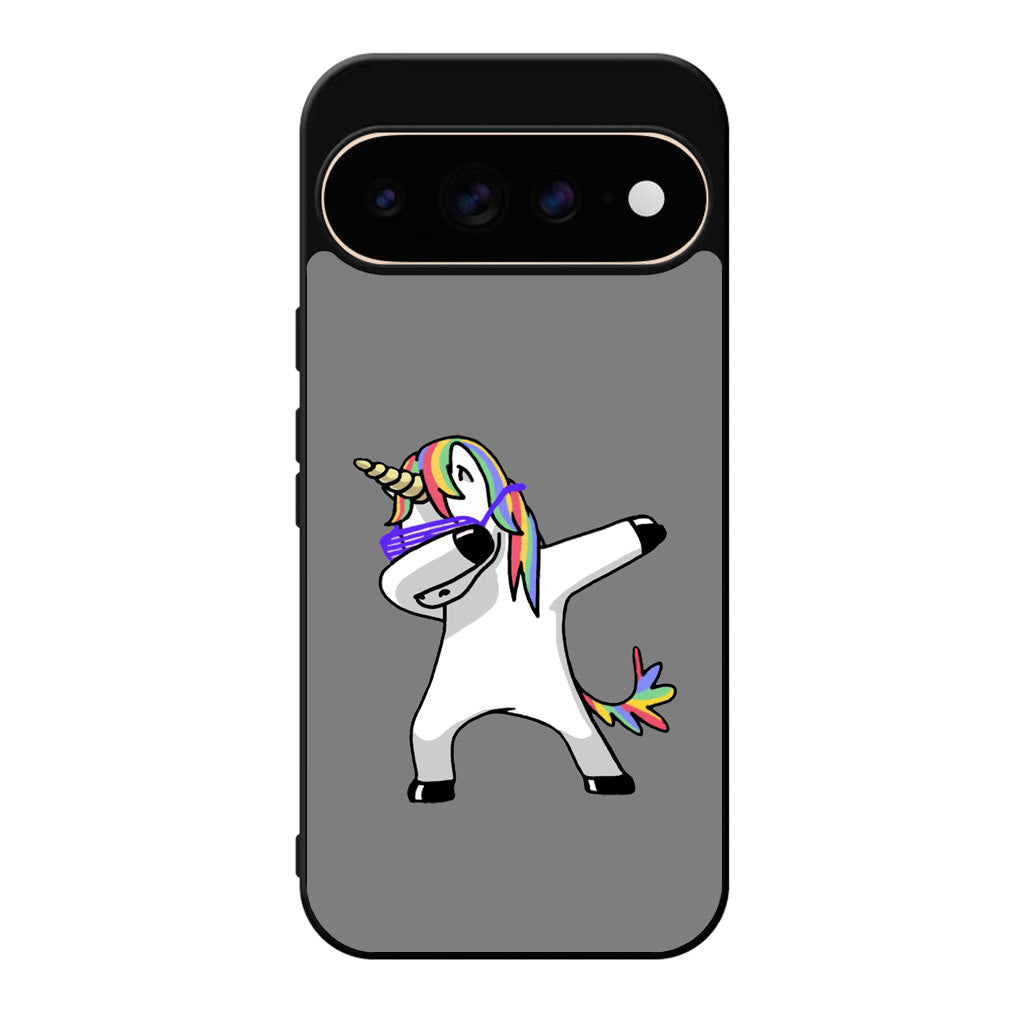 Unicorn Dabbing Grey Google Pixel 11 Pro / Pixel 11 Pro XL Case