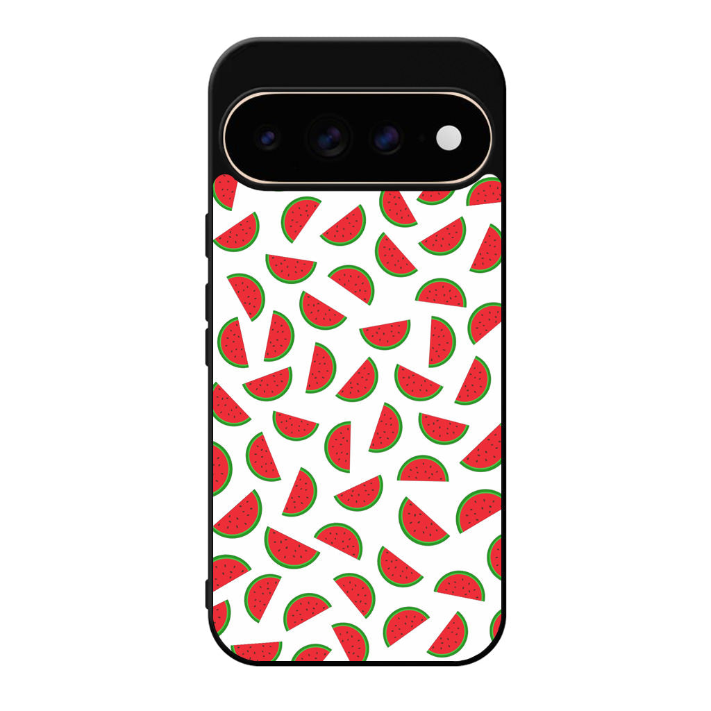 Watermelon Fruit Pattern White Google Pixel 11 Pro / Pixel 11 Pro XL Case