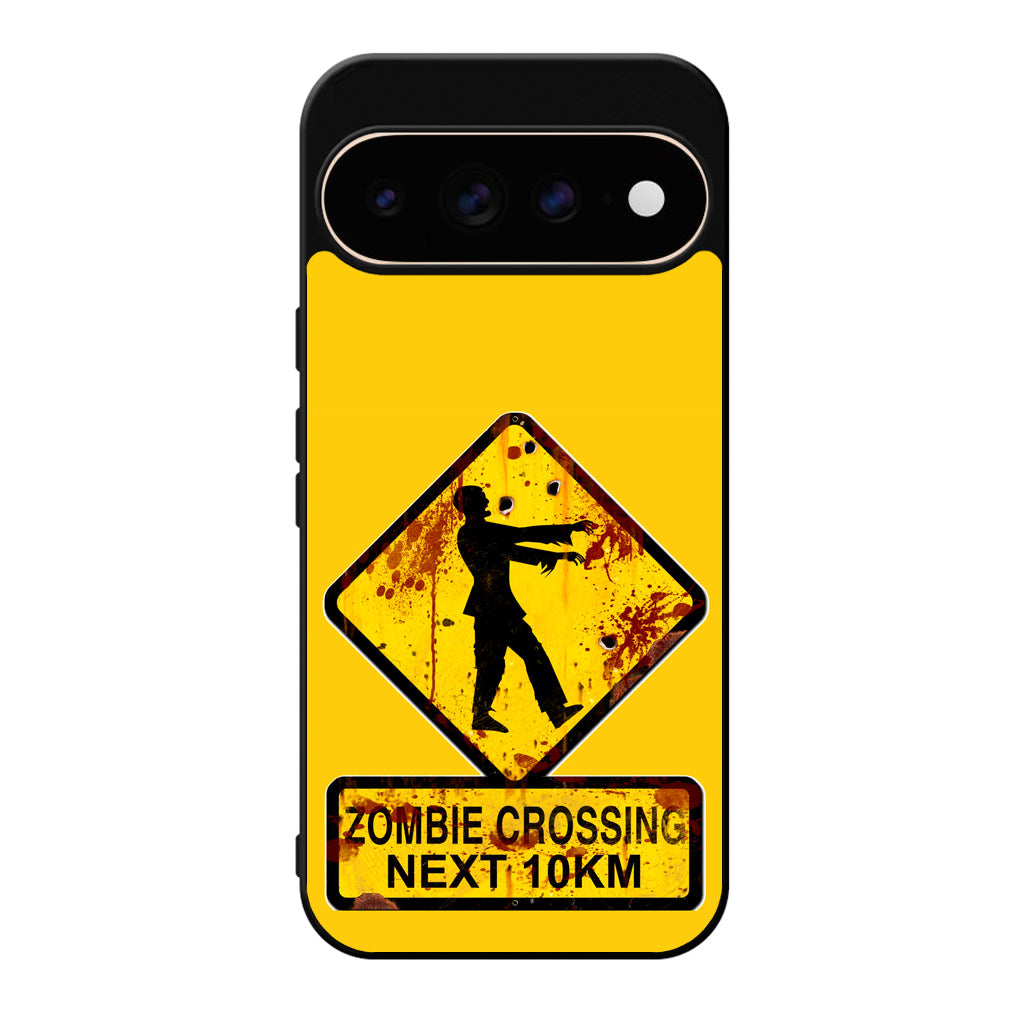 Zombie Crossing Sign Google Pixel 11 Pro / Pixel 11 Pro XL Case