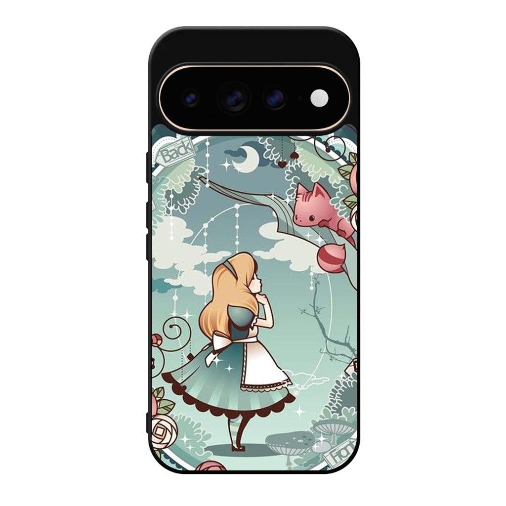 Alice And Cheshire Cat Poster Google Pixel 11 Pro / Pixel 11 Pro XL Case