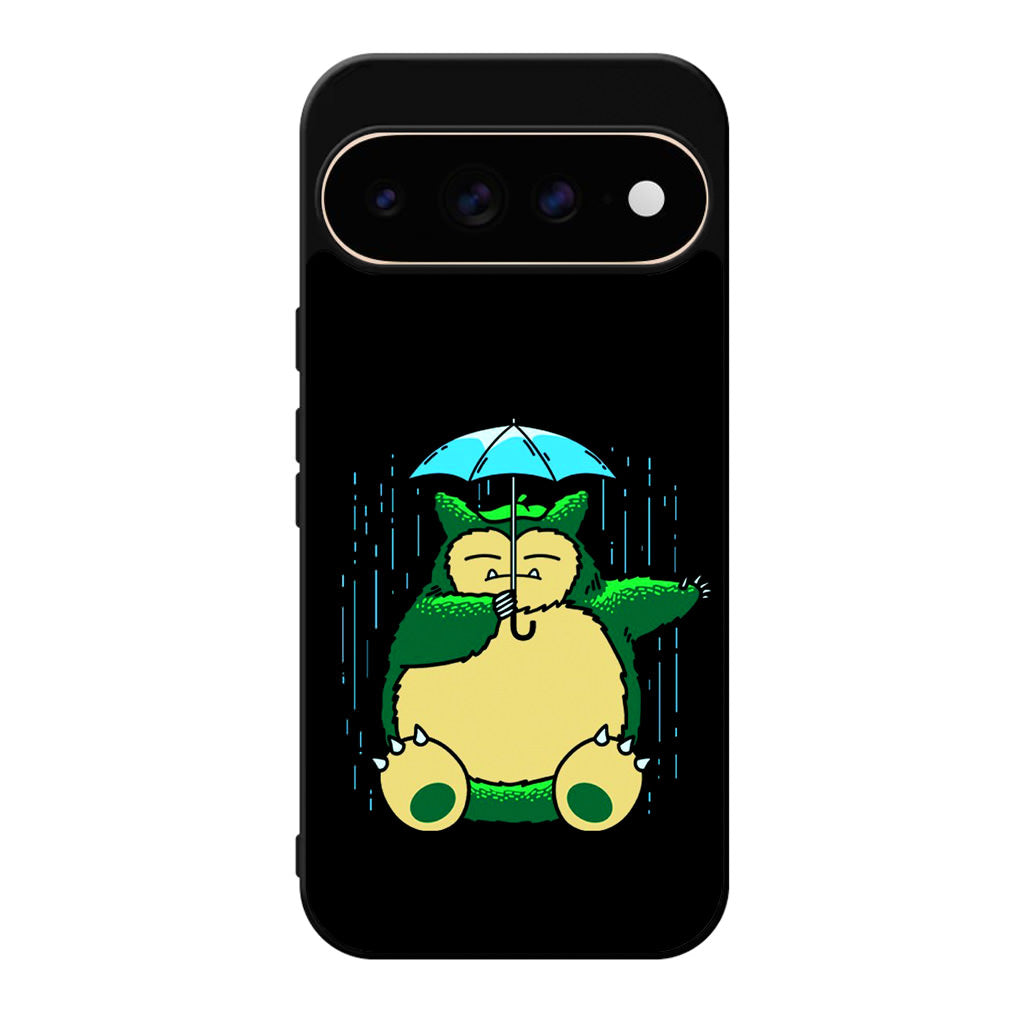 Cute Snorlax Umbrella Google Pixel 11 Pro / Pixel 11 Pro XL Case