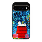 Dog Lying Under Starry Night Van Gogh Google Pixel 11 Pro / Pixel 11 Pro XL Case