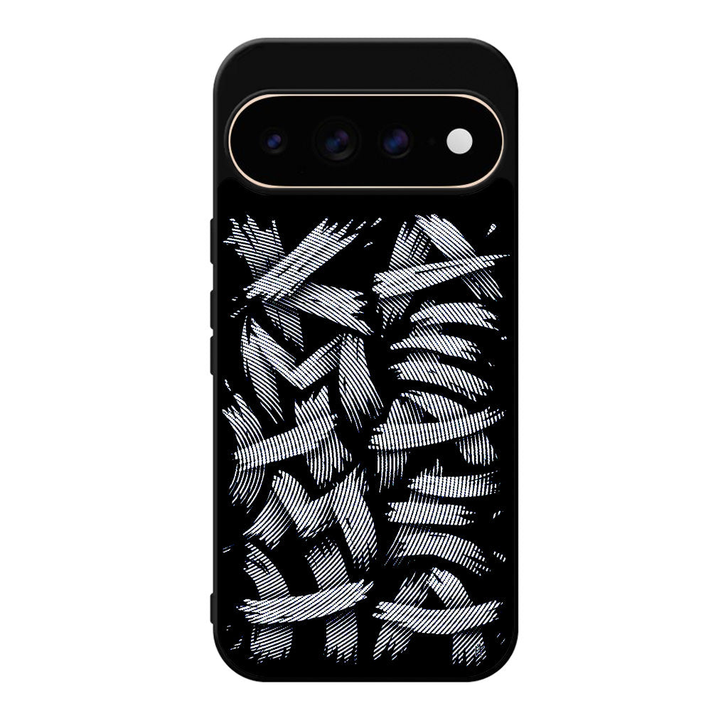 Dragon Ball Kamehameha Font Art Google Pixel 11 Pro / Pixel 11 Pro XL Case