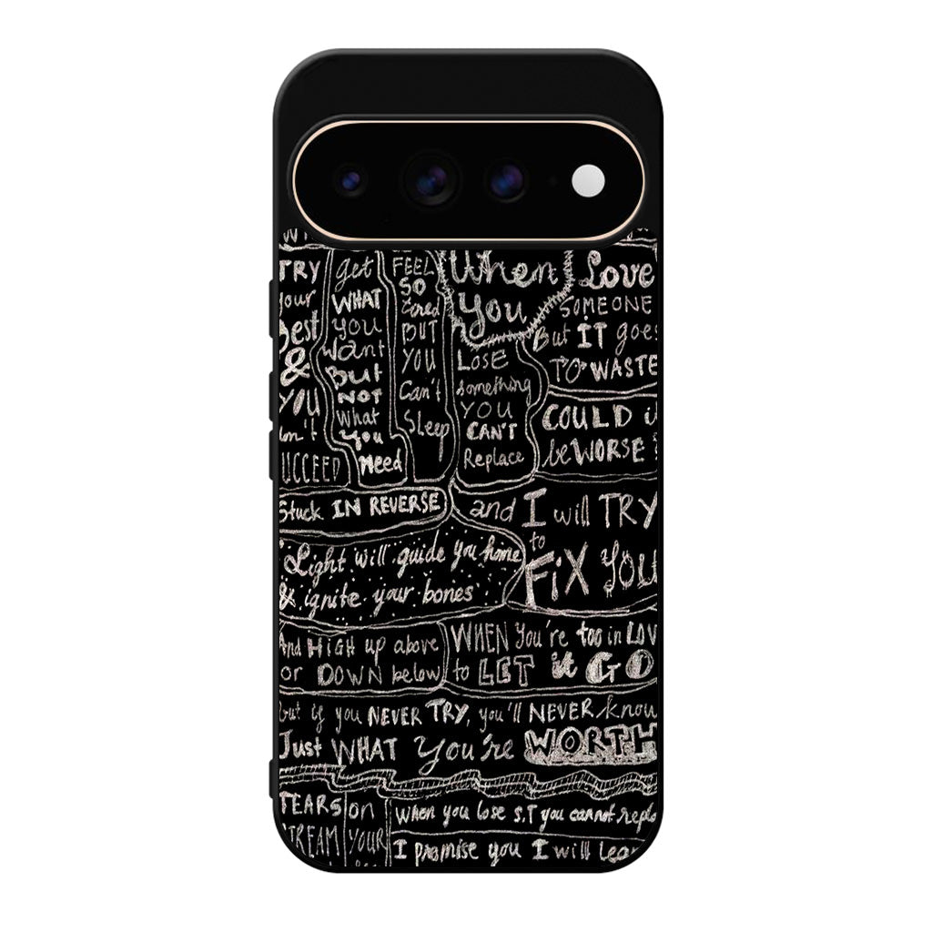 Fix You Lyrics Google Pixel 11 Pro / Pixel 11 Pro XL Case