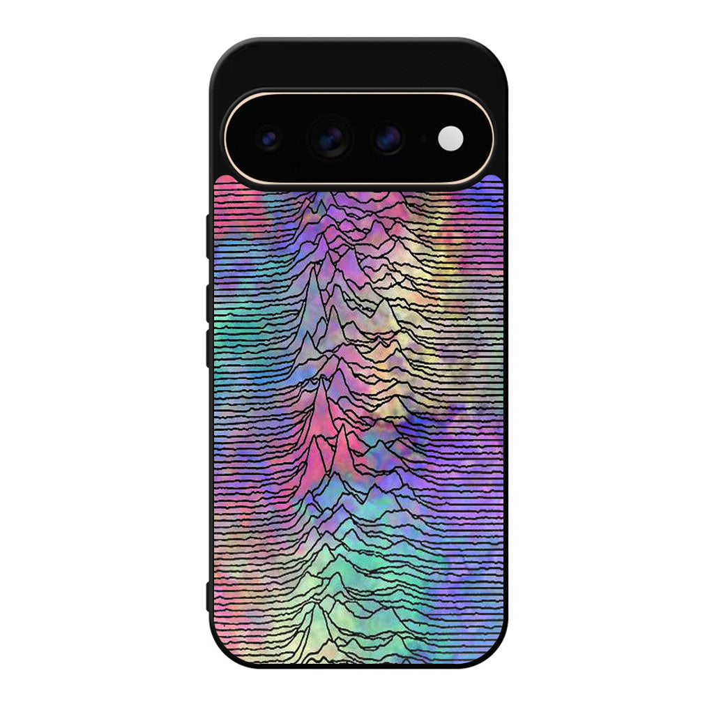 Joy Division Unknown Pleasures Colorful Google Pixel 11 Pro / Pixel 11 Pro XL Case