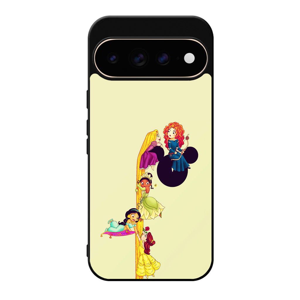 Princesses Climbing Rapunzel's Hair Google Pixel 11 Pro / Pixel 11 Pro XL Case