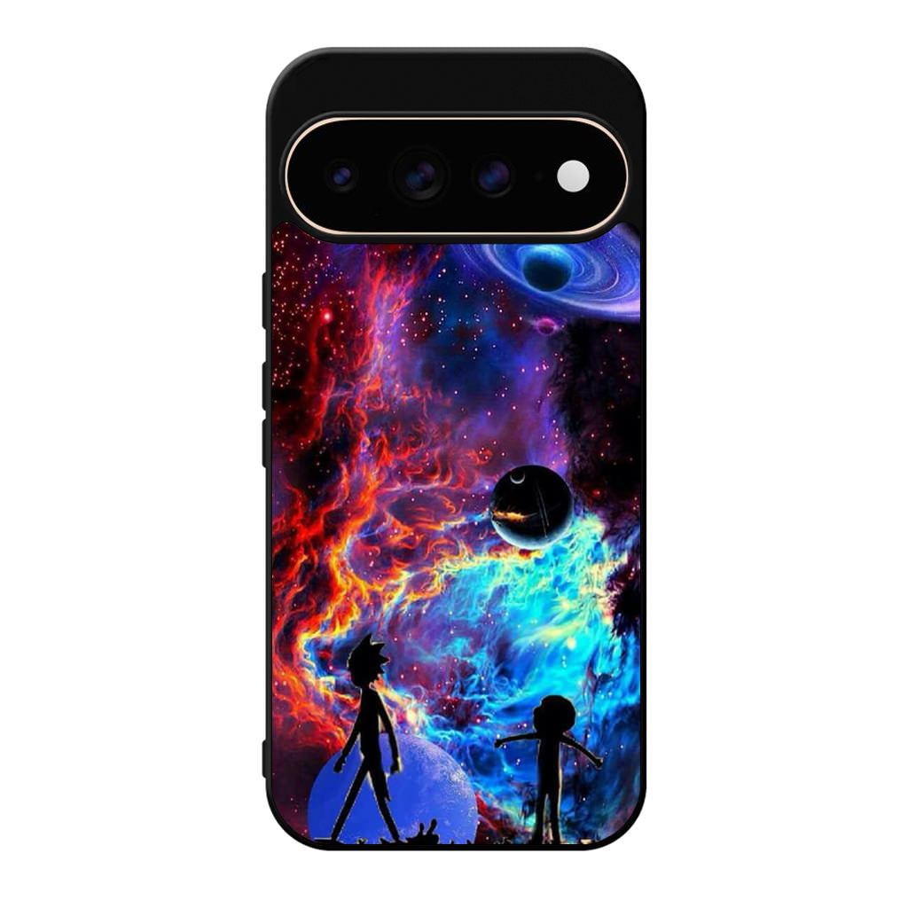 Rick And Morty Flat Galaxy Google Pixel 11 Pro / Pixel 11 Pro XL Case