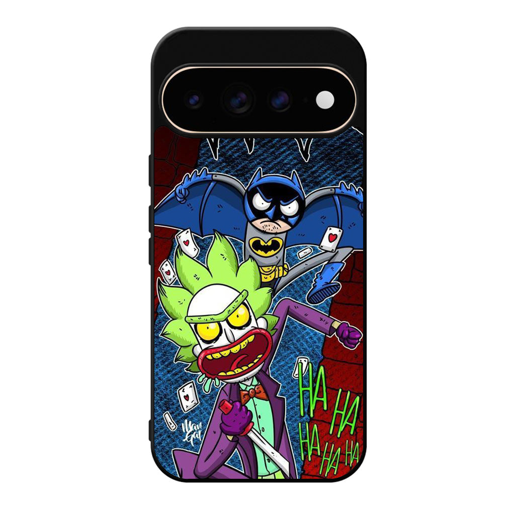 Rick And Morty Bat And Joker Clown Google Pixel 11 Pro / Pixel 11 Pro XL Case