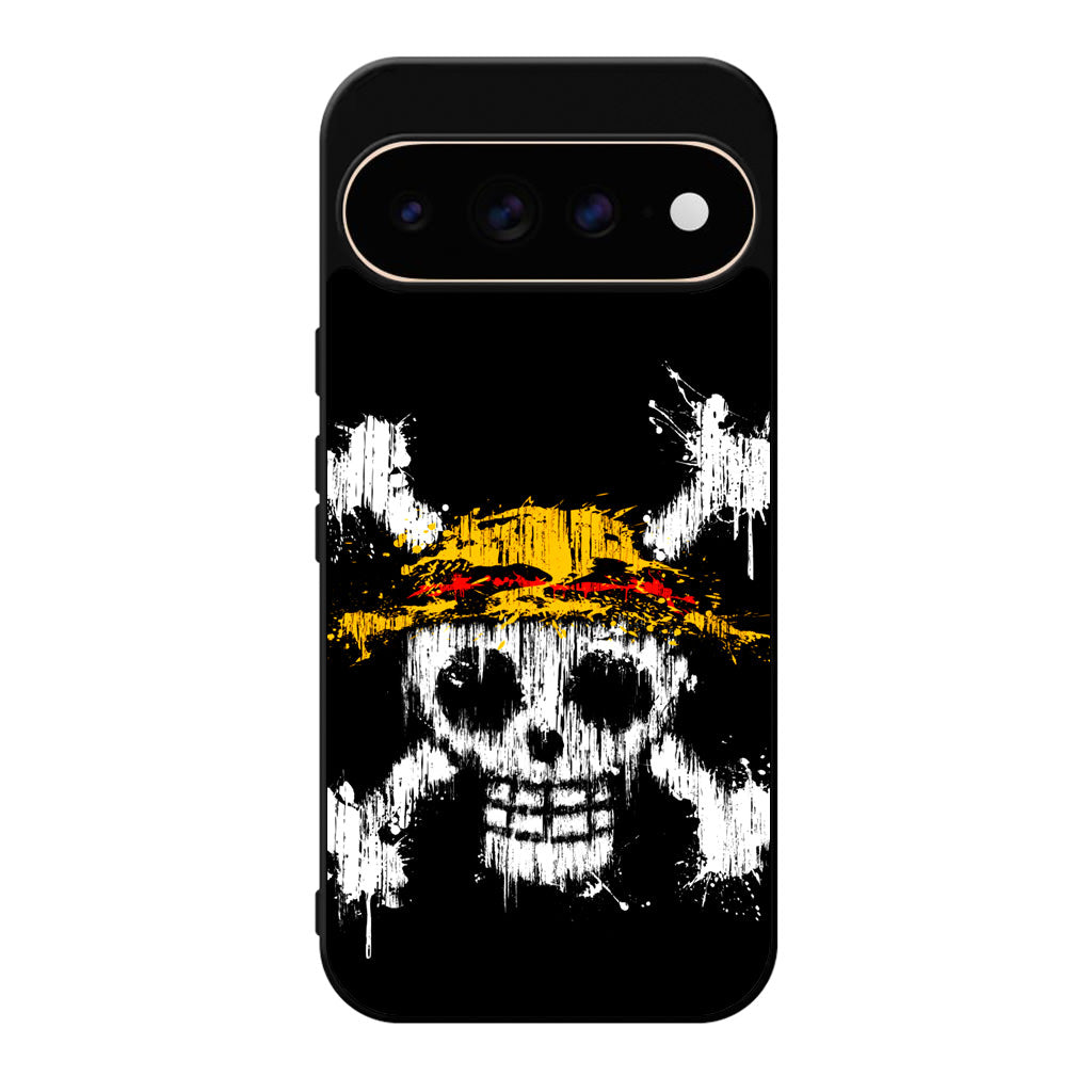 Straw Hat Pirate Logo Paint Google Pixel 11 Pro / Pixel 11 Pro XL Case