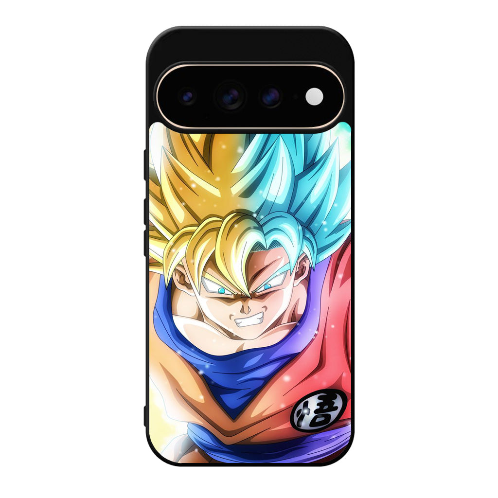 Goku SSJ 1 to SSJ Blue Google Pixel 11 Pro / Pixel 11 Pro XL Case